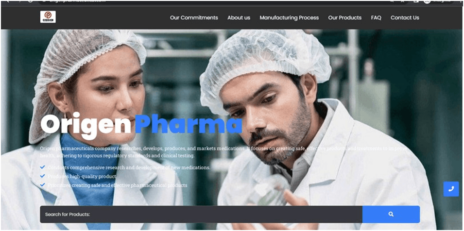 Origen Pharmaceutical